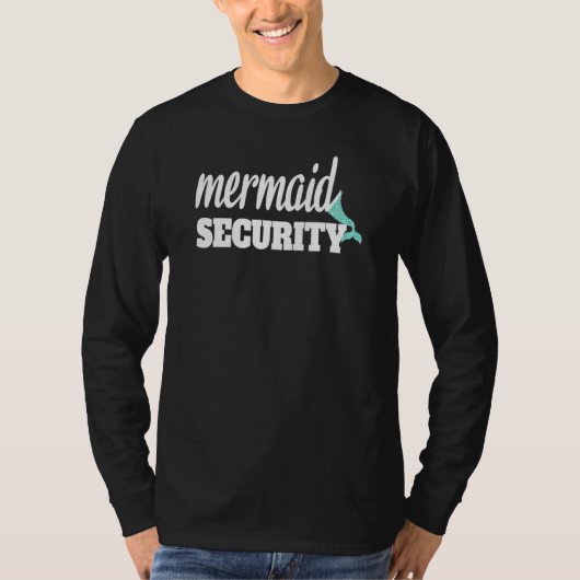 マーメイドの警備 Tシャツ (正面)