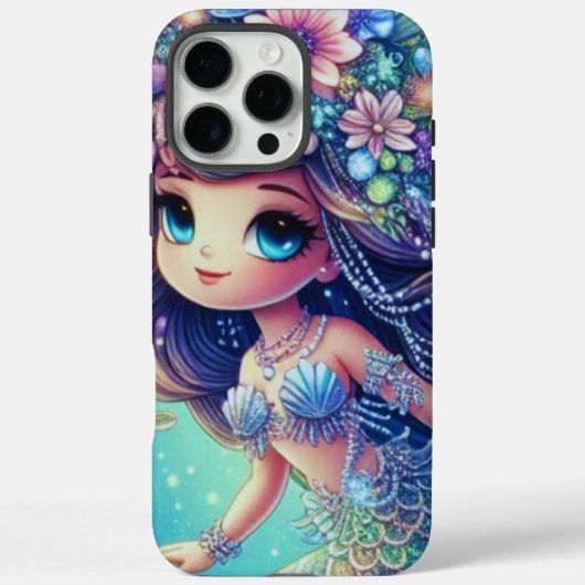マーメイドの魅惑の水中世界 Case-Mate iPhoneケース (裏面)