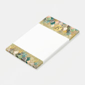 マーメイドはかりで測カラーグリッターグラムモノグラム ポストイット (アングル)