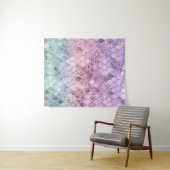 マーメイドはかりで測グリッター#2a (フェイクグリッター) #shiny タペストリー (インサイチュ(横))