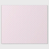 マーメイドはかりで測ブライダル誕生会ピンクパステルホワイト ラッピングペーパー (フラット)