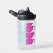 マーメイドはかりで測ブルーピンクの子供の名前 ウォーターボトル (右面)