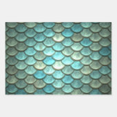 マーメイドはかりで測ラッピング紙シート ラッピングペーパーシート (正面3)