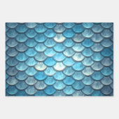 マーメイドはかりで測ラッピング紙シート ラッピングペーパーシート (正面)