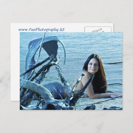 マーメイドはがき ポストカード (正面/裏面)