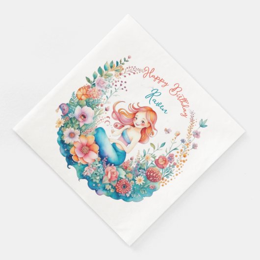 マーメイドをテーマにしたフローラガールズバースデーパーティー (コーナー)