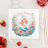 マーメイドをテーマにしたフローラガールズバースデーパーティー (インサイチュ)