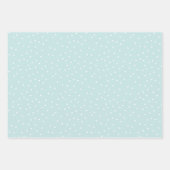 マーメイドをテーマにした誕生日パーティーのラップを女の子のために ラッピングペーパーシート (正面3)