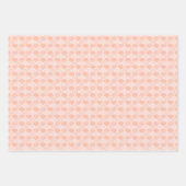 マーメイドをテーマにした誕生日パーティーのラップを女の子のために ラッピングペーパーシート (正面2)