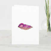 マーメイドをテーマにした誕生日パーティー 招待状 (裏面)