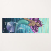 マーメイドアイオール ヨガマット (正面(横))