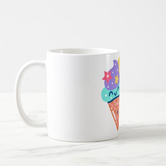 マーメイドアイスクリーム コーヒーマグカップ (左)