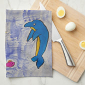 マーメイドアイランドティータオル キッチンタオル (四つ折り)