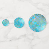 マーメイドアイリディジェンスパールきらめく誕生日パーティー コンフェッティ (正面)