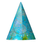 マーメイドアイリディジェンスパールきらめく誕生日パーティー パーティーハット (裏面)