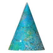 マーメイドアイリディジェンスパールきらめく誕生日パーティー パーティーハット (左)