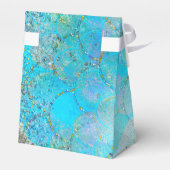 マーメイドアイリディジェンスパールきらめく誕生日パーティー フェイバーボックス (裏面サイド)