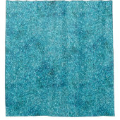 マーメイドアクアグリッツグリッター シャワーカーテン (正面)