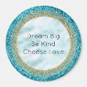 マーメイドアクアグリッツグリッター マグネット (正面)