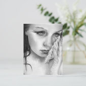 マーメイドアクアマリンタイズポストカード ポストカード (スタンド正面)