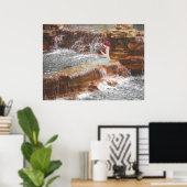 マーメイドアットザウォーターフォール ポスター (ホームオフィス)