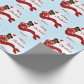 マーメイドアフリカアメリカサンタコーディネート名 ラッピングペーパー (角)