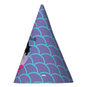 マーメイドアンダーザシーガール誕生日 パーティーハット (右)