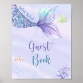 マーメイドアンダーザシーゲストブック ポスター (正面)