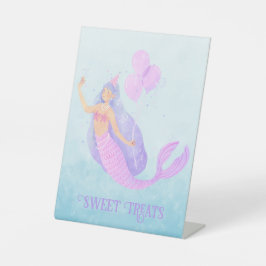 マーメイドアンダーザシーバースデーパーティスウィートトリートメント 台座サイン