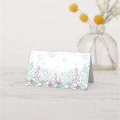 マーメイドアンダーザシーパーティービーチ海ベビーガール プレイスカード (裏面)