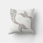 マーメイドアンダーザシーベビーガール海子供部屋 クッション (裏面)