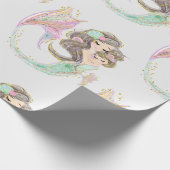 マーメイドアンダーザシーラッピング紙 ラッピングペーパー (角)