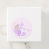 マーメイドアンダーザシー誕生日ガールサンキュー フェイバータグ (インサイチュ)