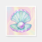 マーメイドアンダーザシー誕生日 スタンダードカクテルナプキン (正面)