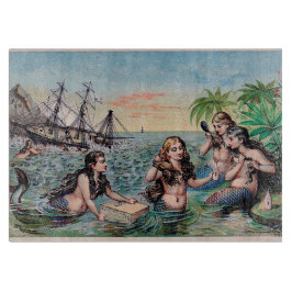 マーメイドアンティーク魔法航海の海 カッティングボード