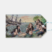マーメイドアンティーク魔法航海の海 ギフトタグ (正面(横))