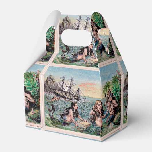 マーメイドアンティーク魔法航海の海 フェイバーボックス (裏面サイド)