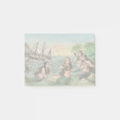 マーメイドアンティーク魔法航海の海 ポストイット (正面)