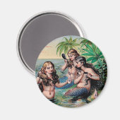 マーメイドアンティーク魔法航海の海 マグネット (正面/裏面)