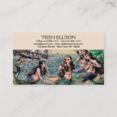 マーメイドアンティーク魔法航海の海 名刺 (裏面)