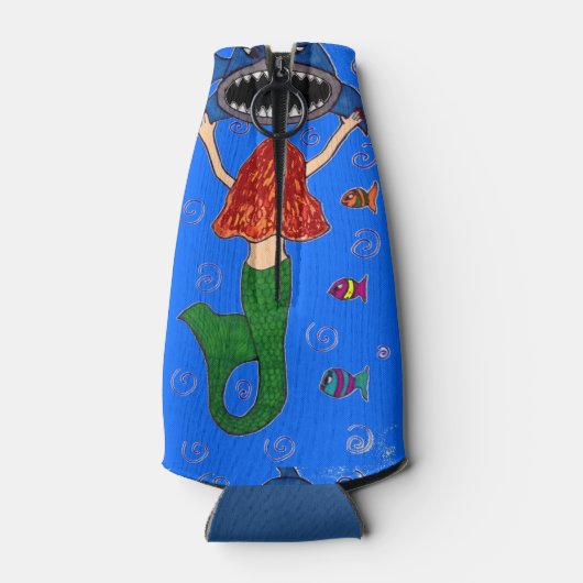 マーメイドアンドシャークボトルクール ボトルクーラー (裏面)