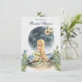 マーメイドアンドフルムーンビーチブライダルシャワー 招待状 (スタンド正面)