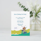 マーメイドアンドベビードルフィン ポストカード (スタンド正面)