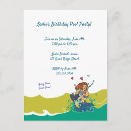 マーメイドアンドベビードルフィン ポストカード