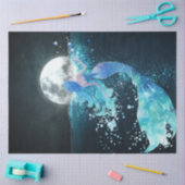 マーメイドアンドムーンティッシュペーパー 薄葉紙 (クラフト)