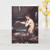 マーメイドアートワークグリーティングカード カード (黄色い花)