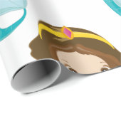 マーメイドイエローラッピング紙 ラッピングペーパー (ロールコーナー)