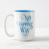 マーメイドインスパイアブルーマグ ツートーンマグカップ (左)