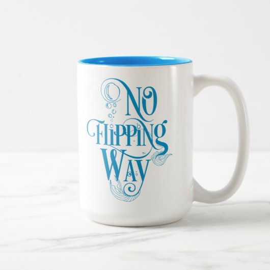 マーメイドインスパイアブルーマグ ツートーンマグカップ (右)