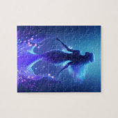 マーメイドイン威厳のある海ウォーターズジグソーパズル ジグソーパズル (横)